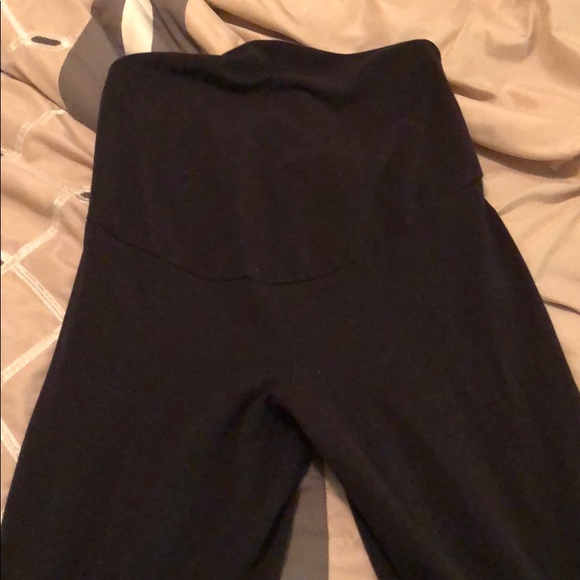 EUC maternity leggings, 2 pair exactly alike - Picture 2 of 5